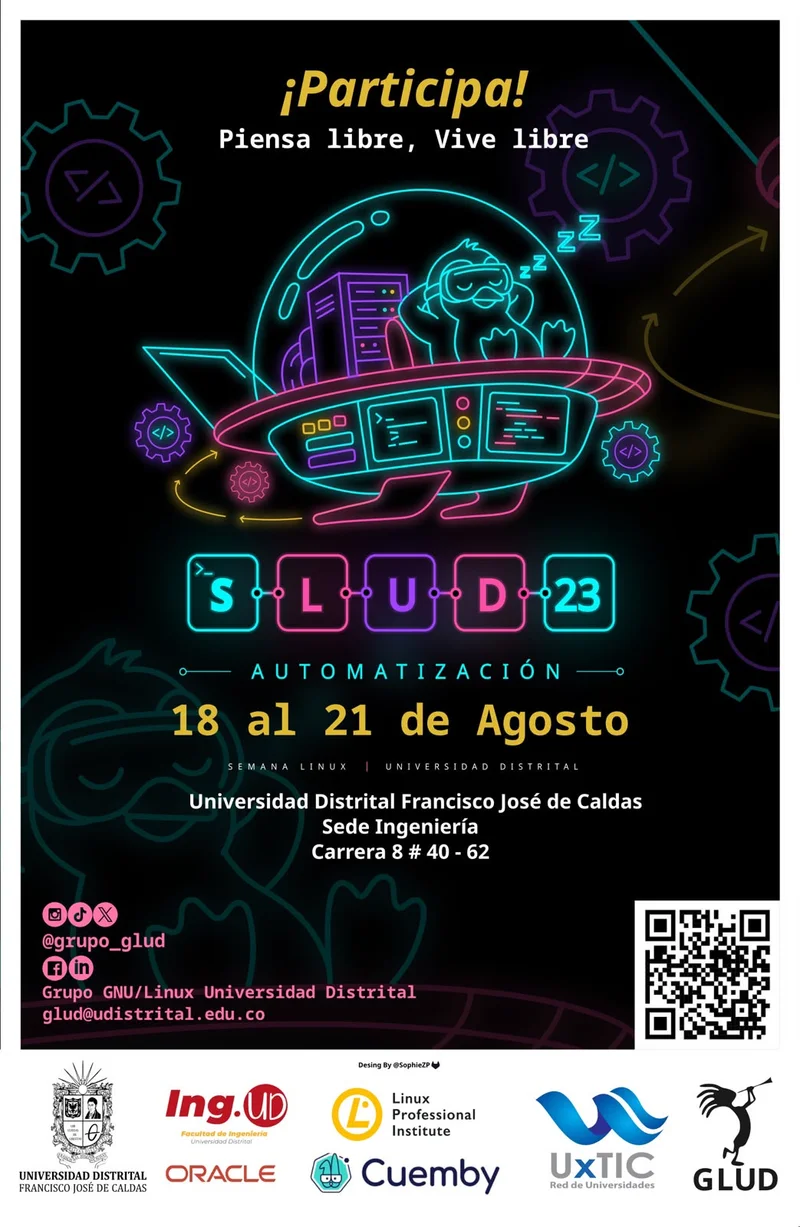 Poster oficial de la SLUD 2026